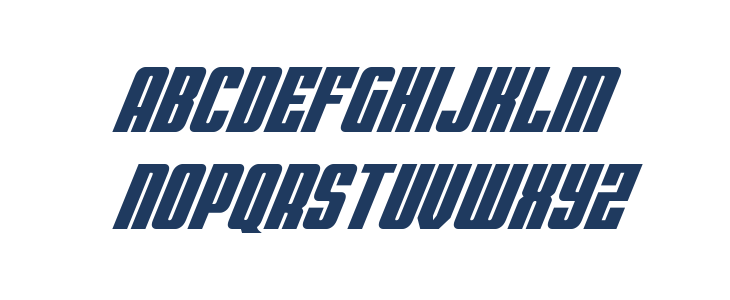 Bandit & Snowman Italic Lowercase