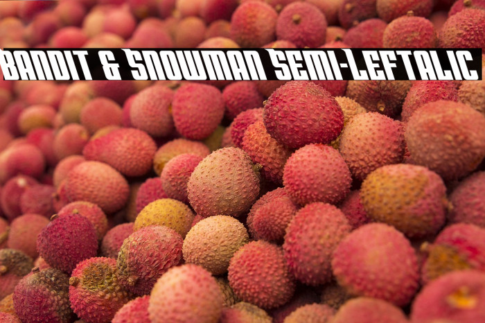 Bandit & Snowman Semi-Leftalic Example 3