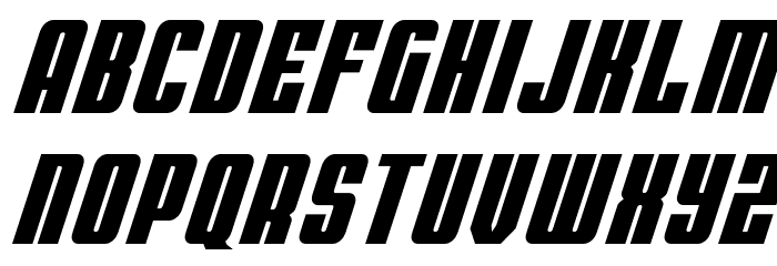 Bandit & Snowman Spaced SemiIt Font LOWERCASE