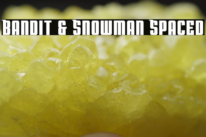 Bandit & Snowman Spaced Example 3