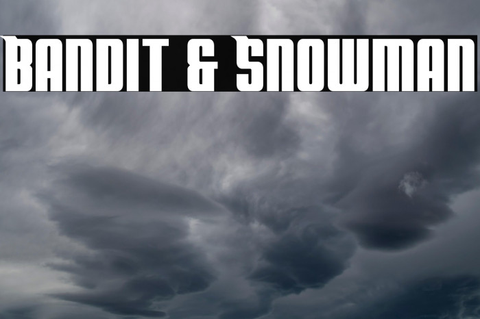 Bandit & Snowman Example 2