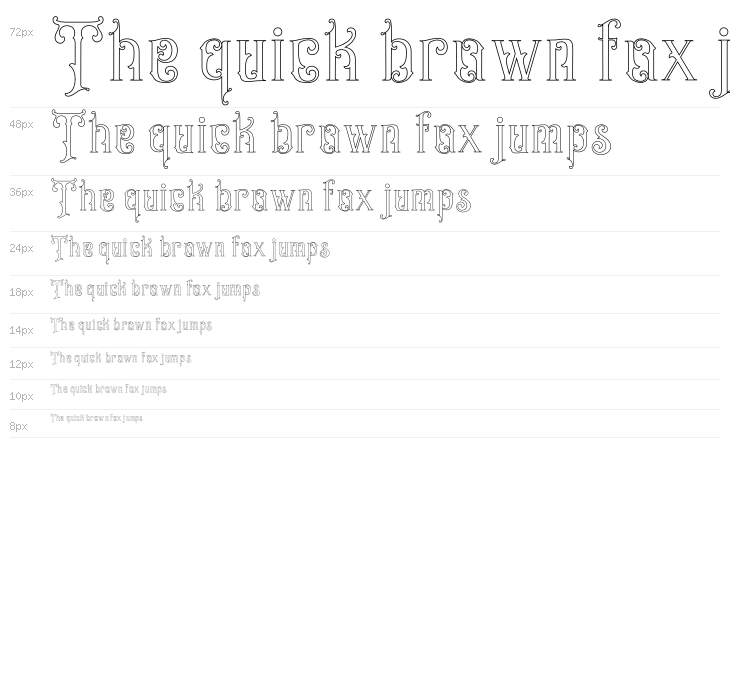 Bandits Outline Waterfall