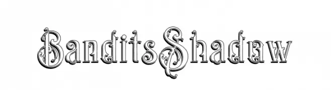 Bandits Shadow  Free Fonts Download
