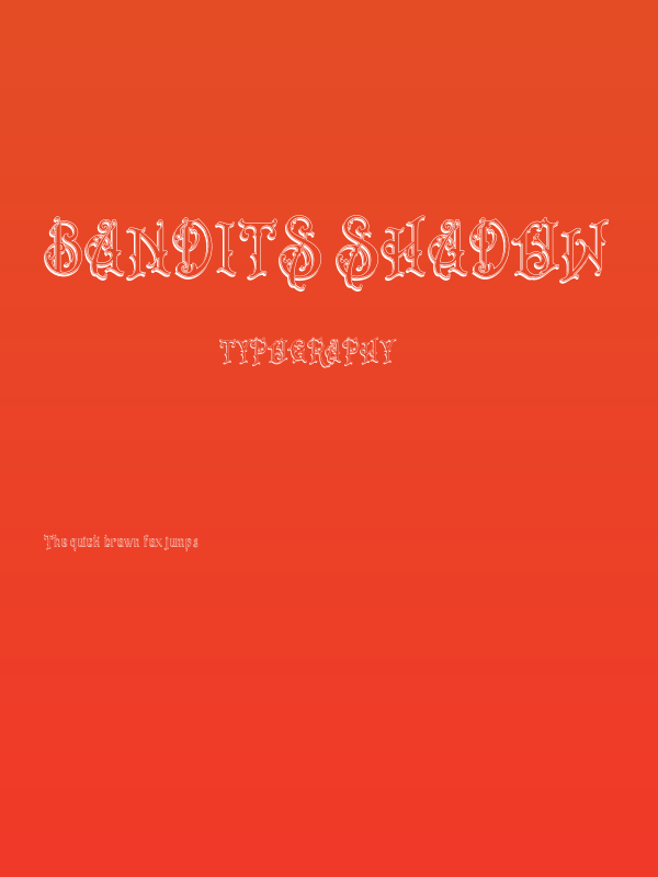 Bandits Shadow Poster