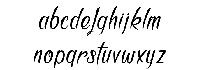 Bandits_PersonalUseOnly Font LOWERCASE