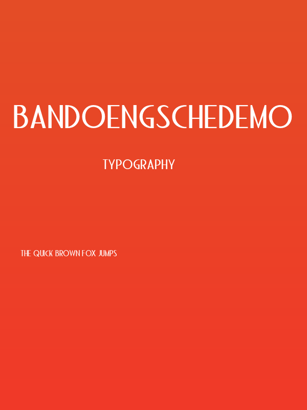BandoengscheDEMO Poster