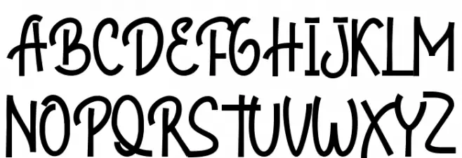 Bandrek Demo Bold Schriftart Groß