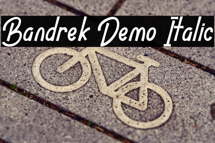 Bandrek Demo Italic Example 2