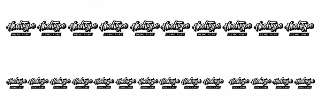 Bandrek Demo Font OTHER CHARS