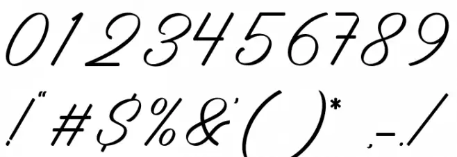Bandriya 字体 其它煤焦