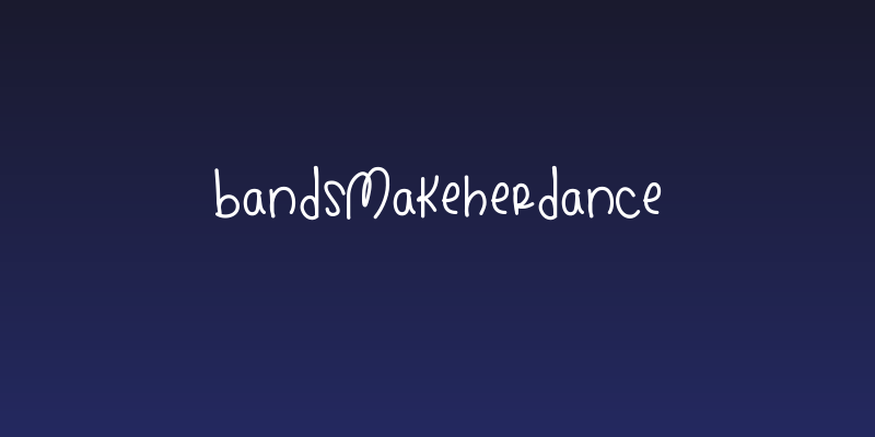 BandsMakeHerDance Social Header