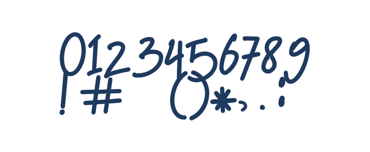 Bandung-Bold Other Characters