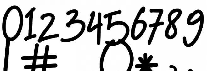 Bandung-Bold Font OTHER CHARS