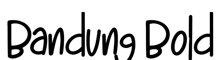 Bandung-Bold  Frei Schriftart Herunterladen