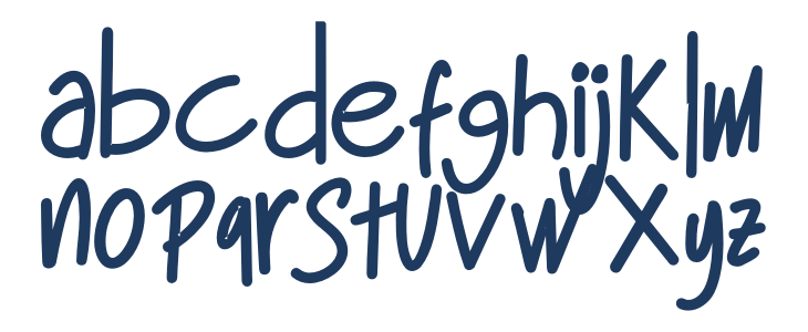 Bandung-Bold Lowercase