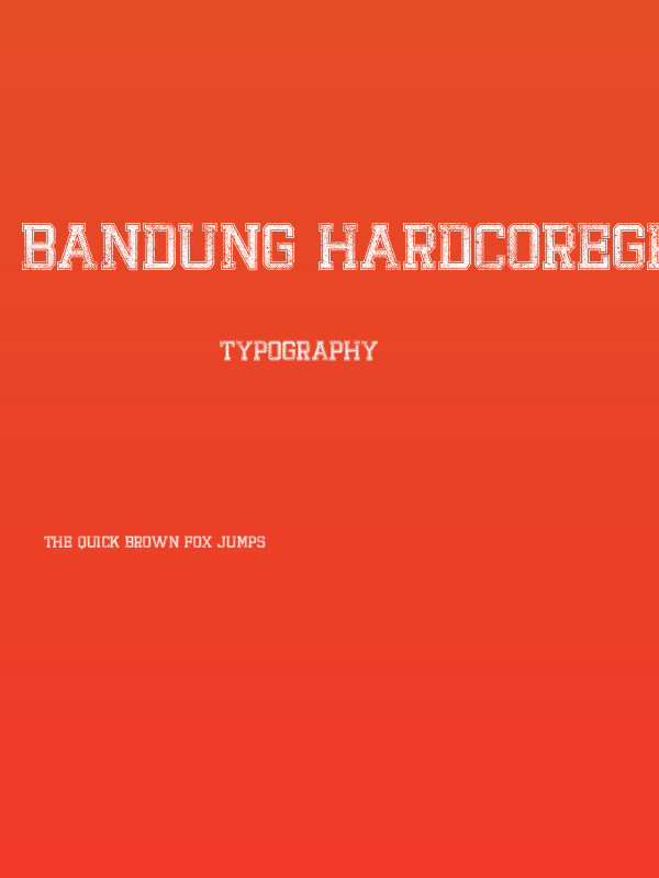 Bandung HardcoreGP Poster
