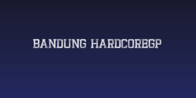 Bandung HardcoreGP Social Header