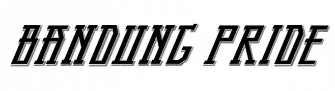 Bandung Pride  تنزيل الخطوط