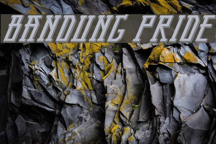 Bandung Pride Font examples
