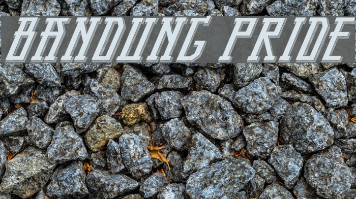 Bandung Pride Font examples