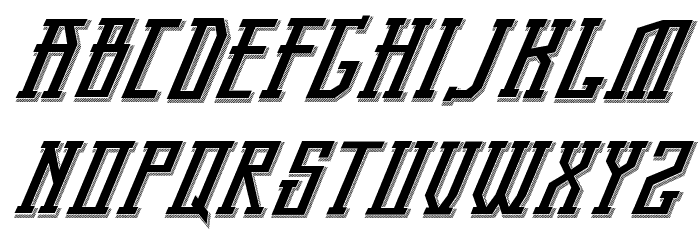 Bandung Pride Font LOWERCASE