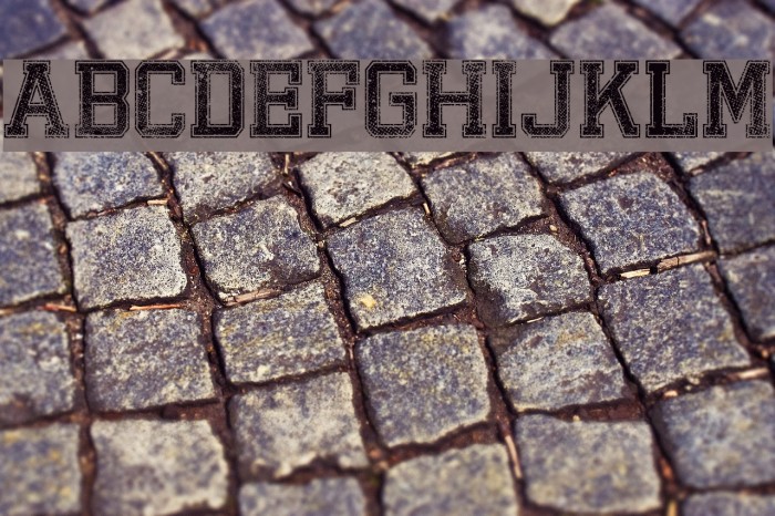 BandungHardcoreGP Schriftart examples