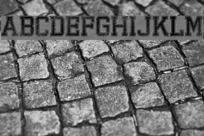 BandungHardcoreGP Font examples