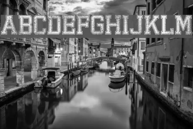 BandungHardcoreGP Font examples