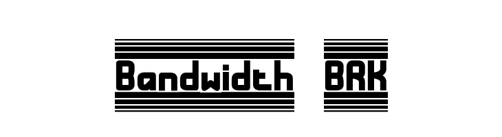 Bandwidth BRK لخطوط تنزيل