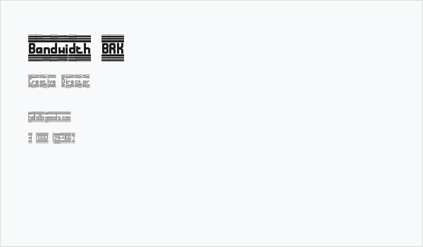 Bandwidth BRK Business Card