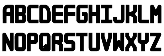 Bandwidth Bandless BRK Шрифта ВЕРХНИЙ