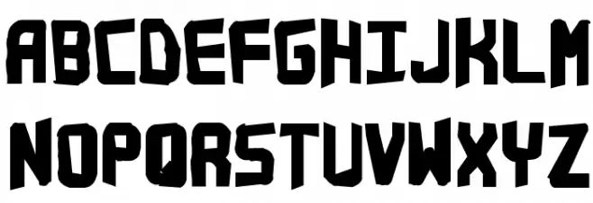 Bandwidth Bandmess BRK Шрифта ВЕРХНИЙ