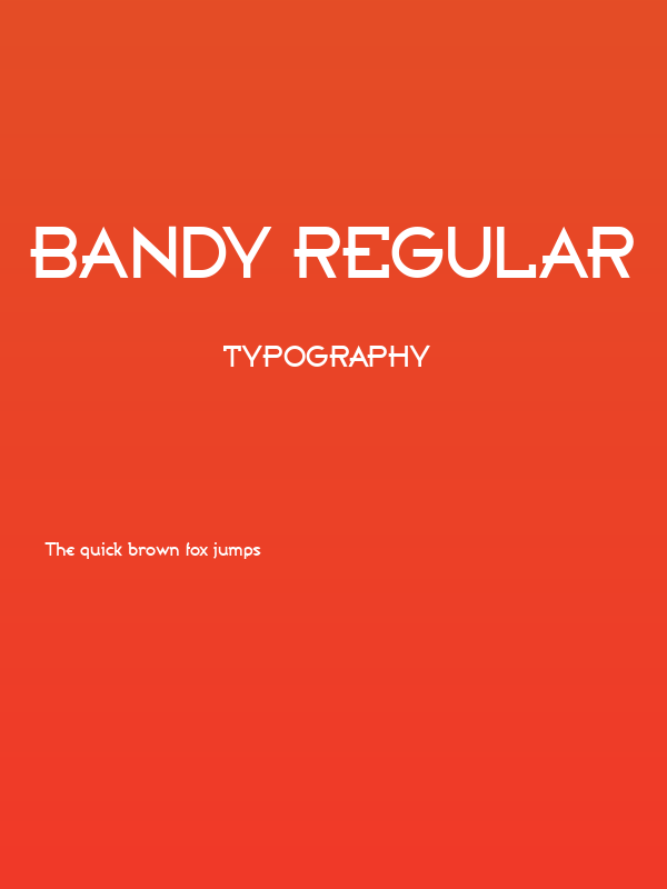 Bandy Regular Poster