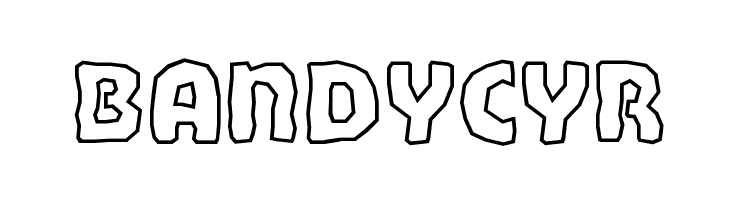 BandyCyr  Скачать бесплатные шрифты