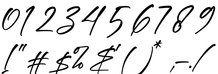 Banetigra Font OTHER CHARS