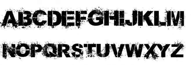 Bang 4 Ya Buck Шрифта ВЕРХНИЙ