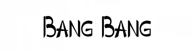 Bang Bang  Frei Schriftart Herunterladen
