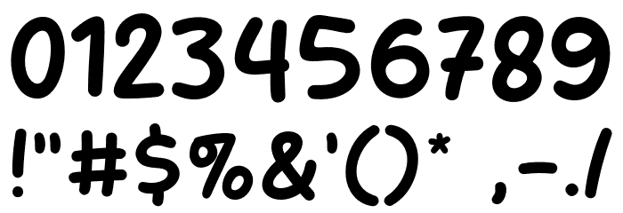 Bang Tamvan Schriftart Anderer Schreiben
