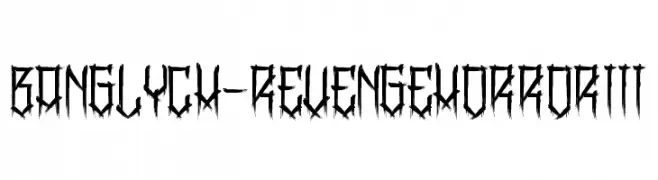 BangLYCH - Revenge Horror III  لخطوط تنزيل