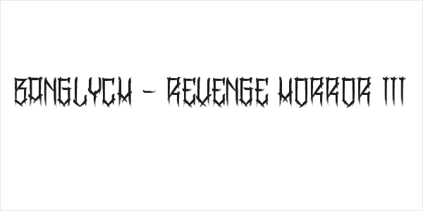 BangLYCH - Revenge Horror III Logo
