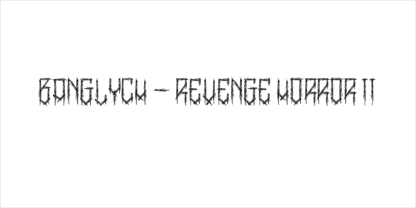 BangLYCH - Revenge Horror II Logo