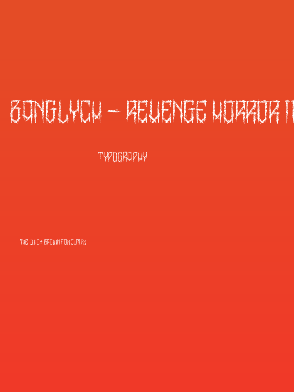 BangLYCH - Revenge Horror II Poster