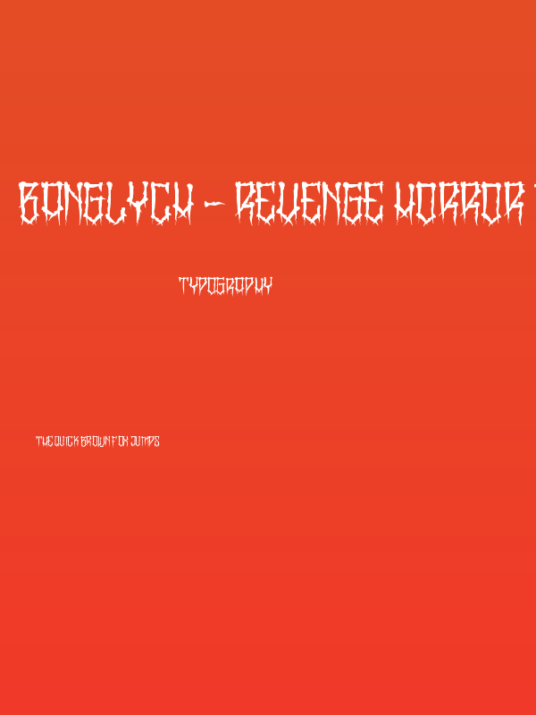 BangLYCH - Revenge Horror I Poster