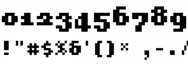 Bangalore Font OTHER CHARS