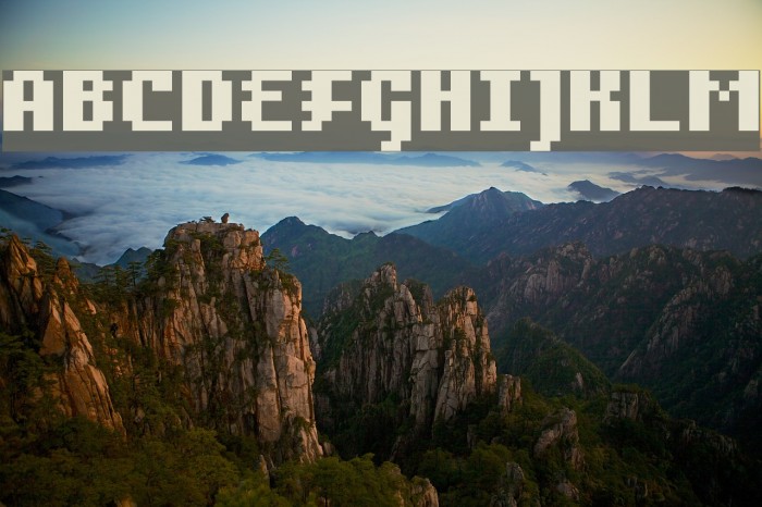 Bangalore Font examples