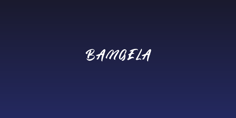 Bangela Social Header