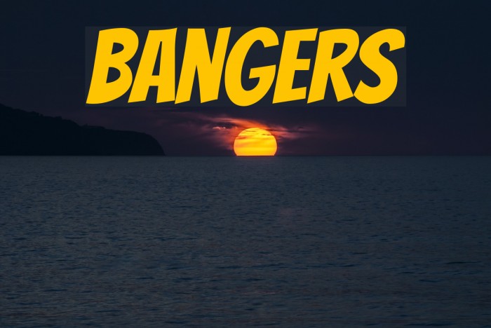 Bangers Font examples