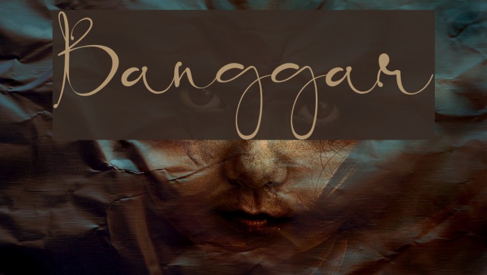 Banggar Font examples