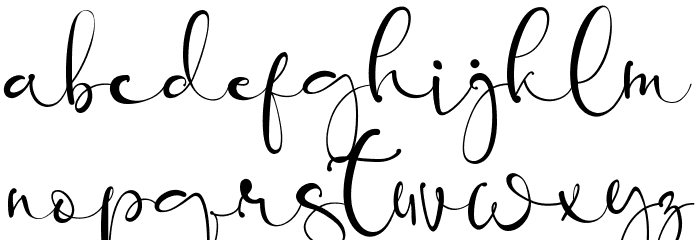 Banggar Font LOWERCASE