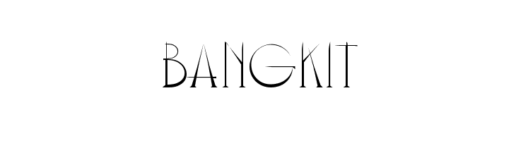 Bangkit Font